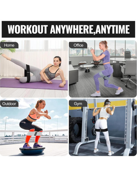 Bandas de Resistencia Peaksee NS-TLD 3 Niveles Antideslizantes