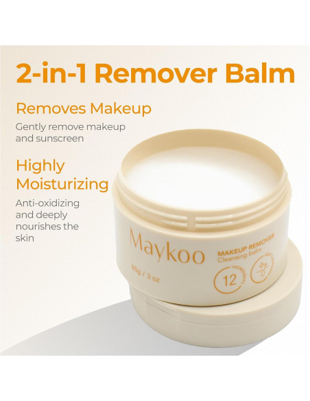 Bálsamo Desmaquillante Hidratante MAYKOO 85 g - Limpieza Profunda Bálsamo Desmaquillante Hidratante MAYKOO 85 g - Limpieza Profunda