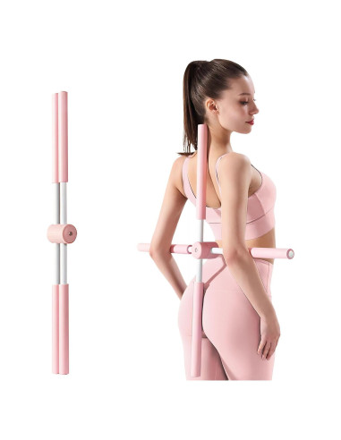 Bastón Corrector de Postura Roenae 80.8cm Ajustable Rosa