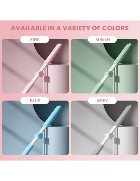 Bastón Corrector de Postura Roenae 80.8cm Ajustable Rosa