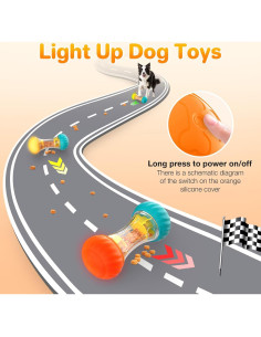 Juguete interactivo LED para perros Feycig LP006 - Estimulación mental 2