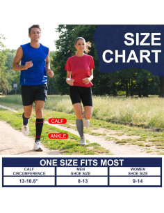 3 Pares de Calcetines de Compresión Antideslizantes 20-30 mmHg 2