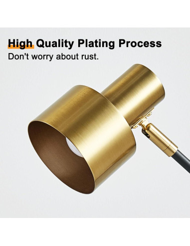 Lámpara de Escritorio TITOSICHY con Cargador Inalámbrico USB