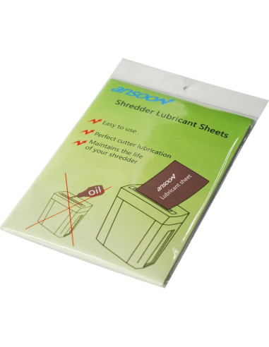 Hojas Lubricantes para Trituradoras de Papel Ansoon 18-Pack