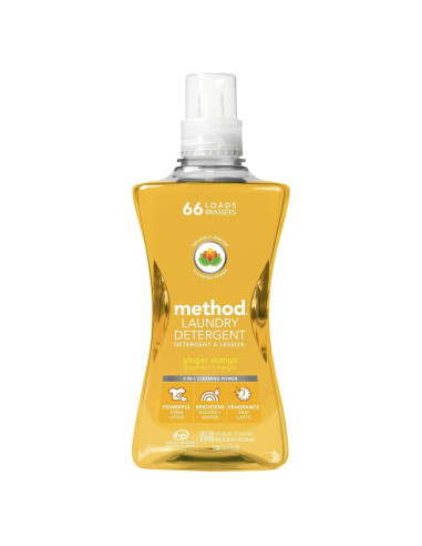 Detergente Líquido para Ropa Method 1.58L Jengibre y Mango