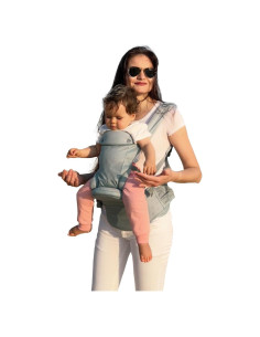 Portabebés Ergonómico CooCooBaby FLEXSEAT Gris 3.2-20kg