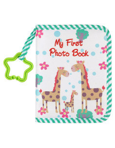 Álbum de Fotos de Bebé Toyvian Personalizable Verde 0.17 kg