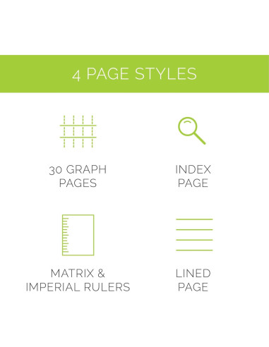 Cuaderno de Gráficos Reutilizable Rocketbook Matrix 21.6x27.9cm