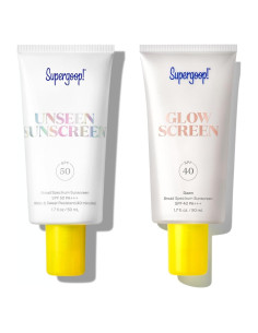 Supergoop! Paquete Protector Solar Invisible SPF 50 + Glowscreen SPF 40