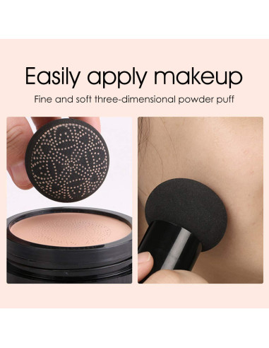 Crema CC Air Cushion Aooba Hidratante SPF50+ 132g con Esponja