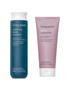 Champú Desintoxicante Aclarador Living Proof + Máscara Restauradora