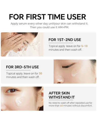 Suero Corrector de Manchas Oscuras 10% Ácido Azelaico QINGMINGFU