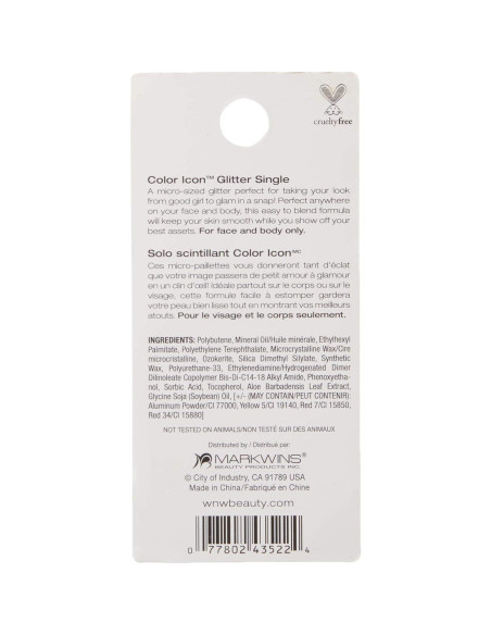 Sombra de Ojos Individual Wet N Wild Color Icon Glitter 352B