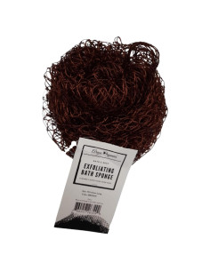 Esponja de Baño Exfoliante Ariya Organics Marrón 177.8 cm