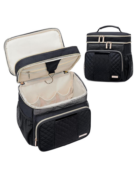 Bolsa de Aseo Grande Unisex Resistente al Agua 26.7x19.6x28.4cm