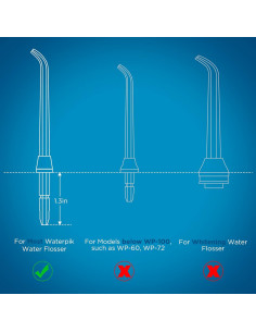Puntas de Repuesto Waterpik 6 Clásicas para Irrigador Dental 2