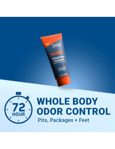 Desodorante Corporal Mando Mini Trio - 72HR Control Olor Pro Sport