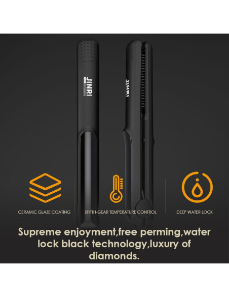 Plancha Alisadora y Rizador JINRI Cerámica Tourmalina 1" Plancha Alisadora y Rizador JINRI Cerámica Tourmalina 1"