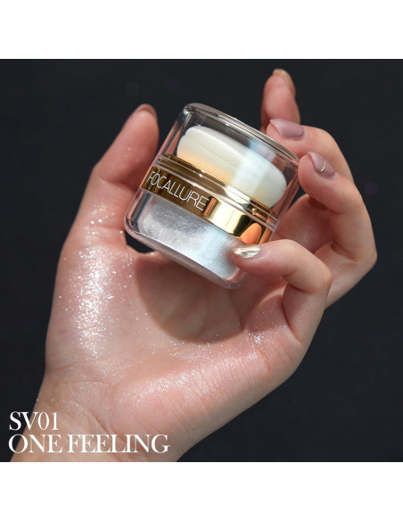 Iluminador FOCALLURE SV01 5.4g - Brillo para Cara y Cuerpo