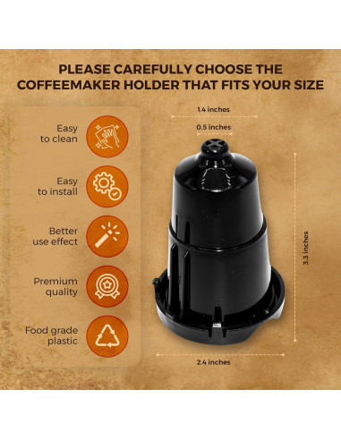 Aguja de Reemplazo para Cafeteras Keurig - Compatible K-Elite, K-Caf, K-Slim y más