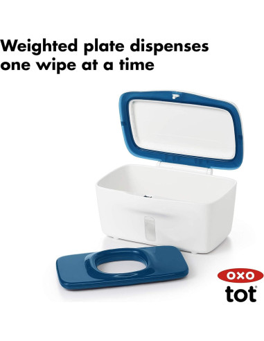 Dispensador de Toallitas OXO Tot Perfect Pull Marino