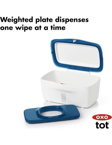 Dispensador de Toallitas OXO Tot Perfect Pull Marino