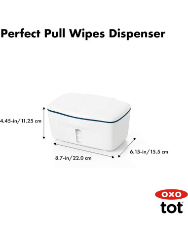 Dispensador de Toallitas OXO Tot Perfect Pull Marino