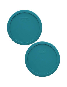 Tapa de Almacenamiento Pyrex 7402-PC Turquesa 6/7 Tazas (2-Pack) 2