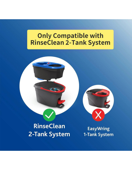 2 Cabezales de Cepillo de Esponja O Cedar RinseClean 10.92 cm