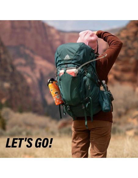 Botella de Agua Aislada DYSANKY 32 oz Acero Inoxidable Amarillo