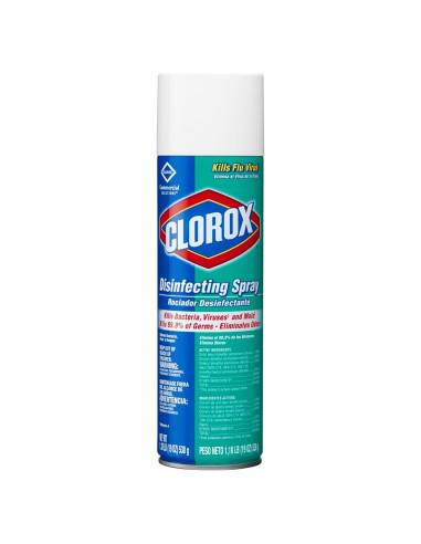 Spray Desinfectante Clorox 539g - Elimina gérmenes y olores