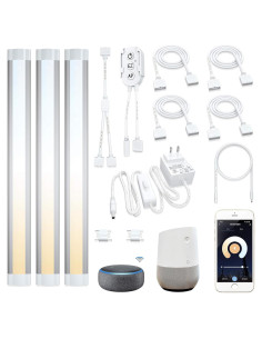 Luces Inteligentes LED LAMPAOUS Kit de 3 para Gabinete