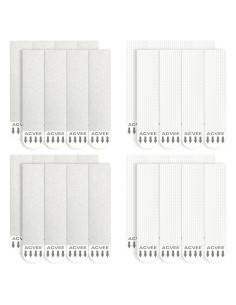 Tiradores Adhesivos Removibles AGVEE 24 Pares para Colgar Imágenes