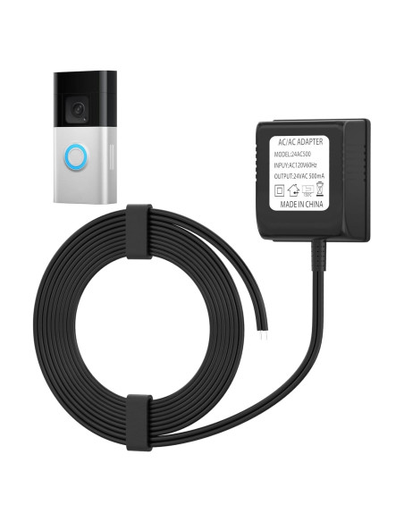 Adaptador de Alimentación 24V 500mA WSVOLLIS con Cable 5m