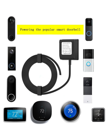 Adaptador de Alimentación 24V 500mA WSVOLLIS con Cable 5m