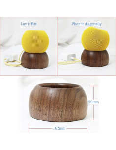Soporte de Madera Sólida NewFantasia para Homepod mini 2