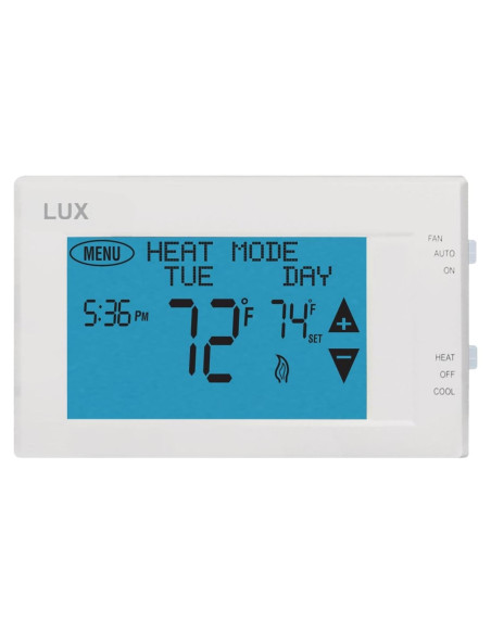 Termostato Programable LUX TX9600TS Pantalla Táctil Blanco