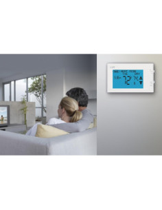 Termostato Programable LUX TX9600TS Pantalla Táctil Blanco 2