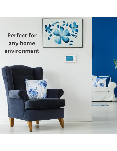 Termostato Programable LUX TX9600TS Pantalla Táctil Blanco