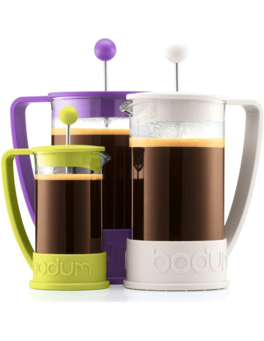 Cafetera de Émbolo Bodum Brasil 0.35L Blanca Manual