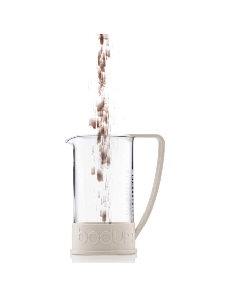 Cafetera de Émbolo Bodum Brasil 0.35L Blanca Manual