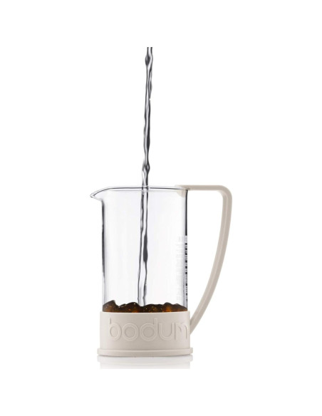 Cafetera de Émbolo Bodum Brasil 0.35L Blanca Manual