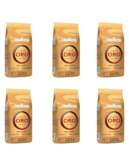 Café en Grano Lavazza Qualit Oro Tostado Medio 100% Arábica 6 kg