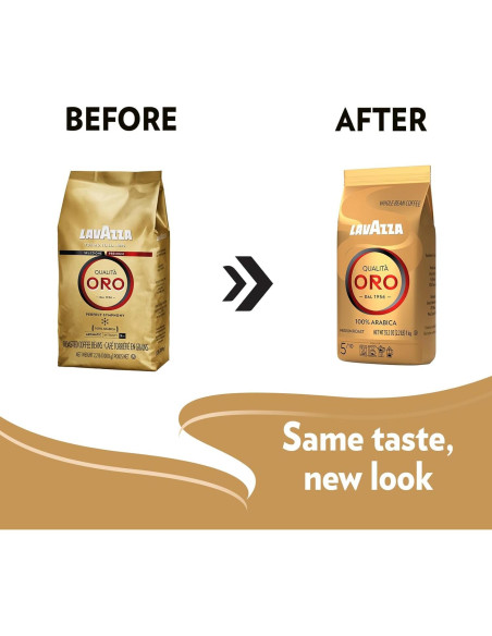 Café en Grano Lavazza Qualit Oro Tostado Medio 100% Arábica 6 kg