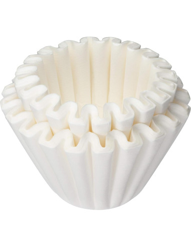 Filtros de café Kalita Wave 185, Blanco, 50 Hojas, 2-4 Personas