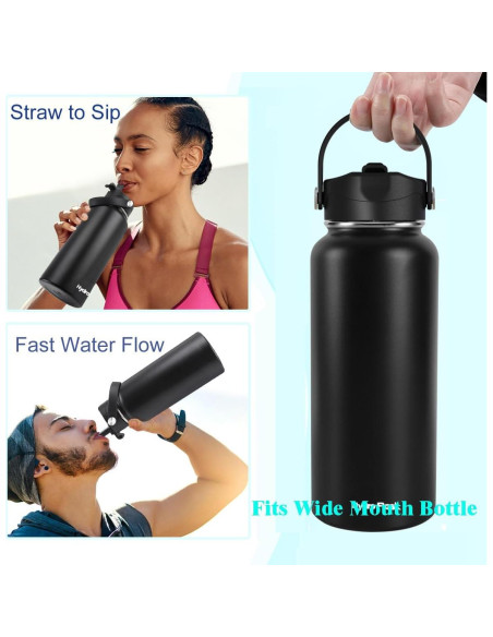 Tapa con Popote Hydro Flask Boca Ancha 32 oz 40 oz POYAKU