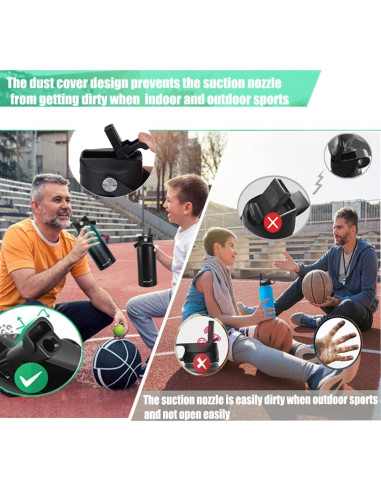 Tapa con Popote Hydro Flask Boca Ancha 32 oz 40 oz POYAKU