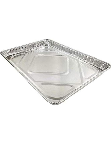 Sartén de Pastel de Hoja ProPac & Seal 1/2 Tamaño con Tapa Domo