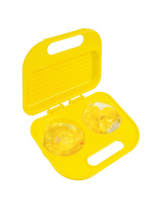 Cocinador de Huevos Microondas JANKOW Amarillo Apto Lavavajillas