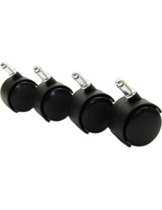 Ruedas de Caster Suave para Sillas Herman Miller - 5 Unidades 2